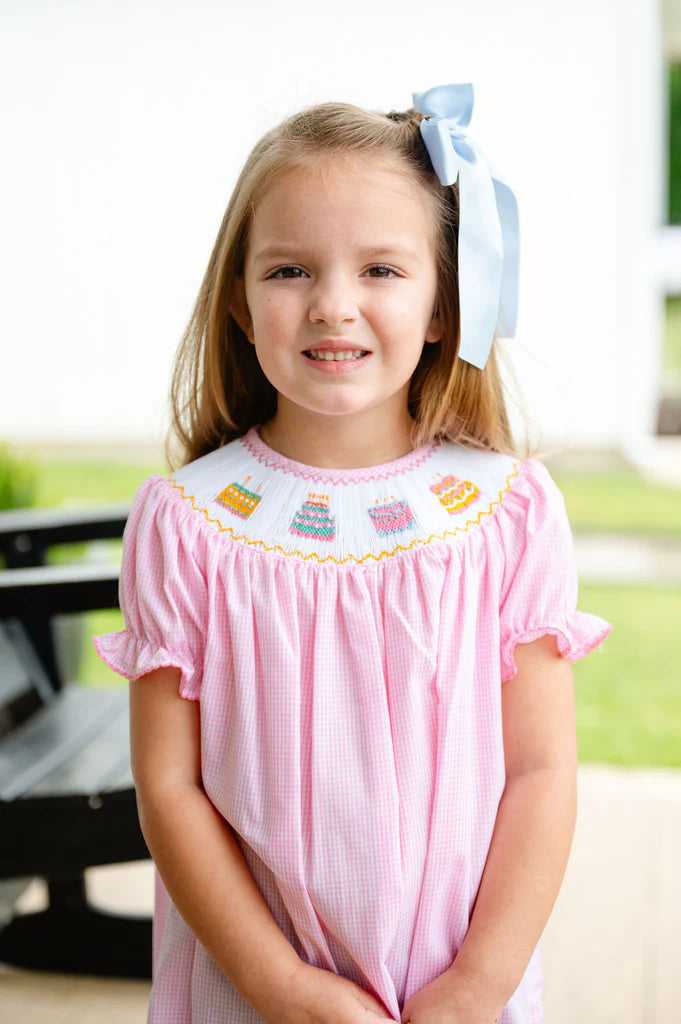 Ruth and Ralph Pink Birthday Cakes Helen Dress