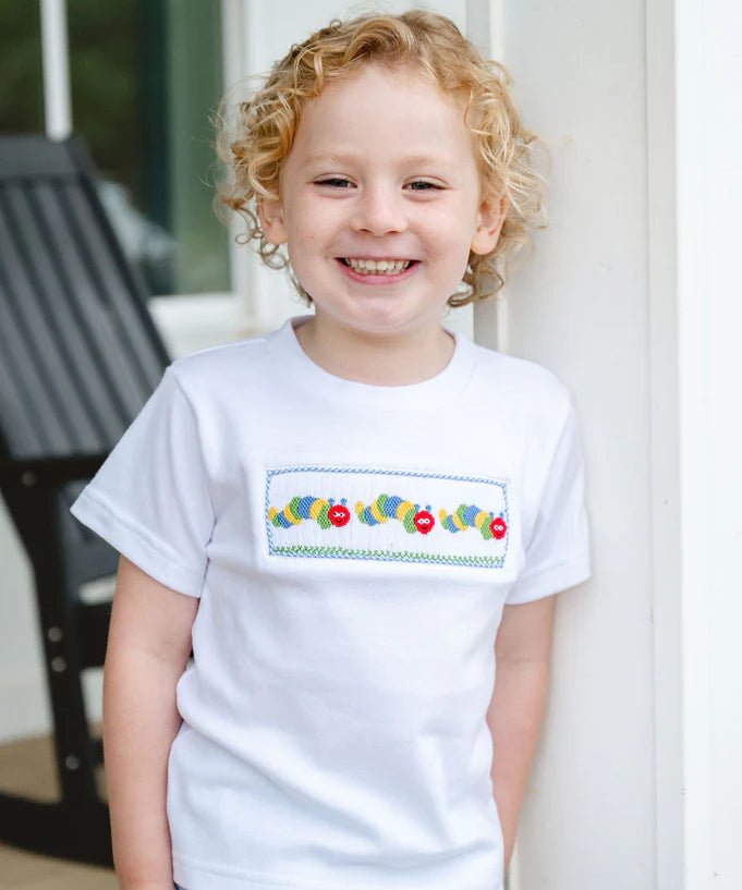 Ruth and Ralph Back to School Caterpillar Beau Shorts Set
