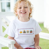 Ruth and Ralph Red Birthday Cakes Beau Shorts Set
