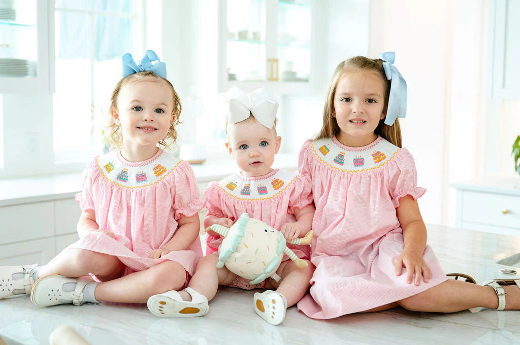 Ruth and Ralph Pink Birthday Cakes Annabelle Bloomer Set