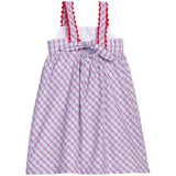 Evie Dress- Patriotic Plaid