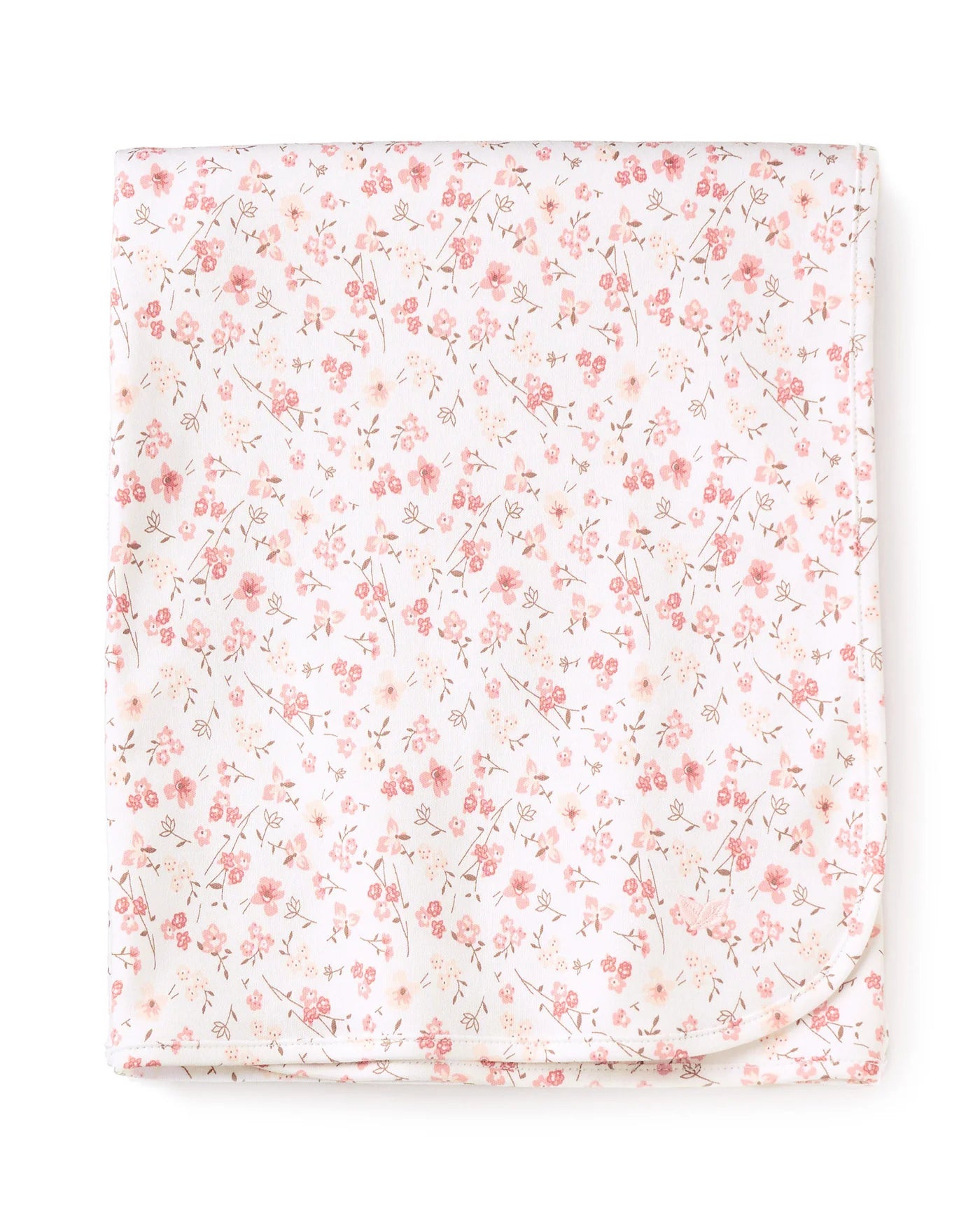 Petite Plume Dorset Floral Pima Blanket 