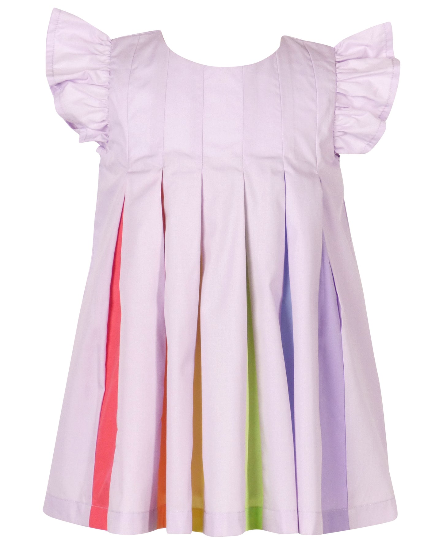 The Yellow Lamb Rainbow Dress- Purple