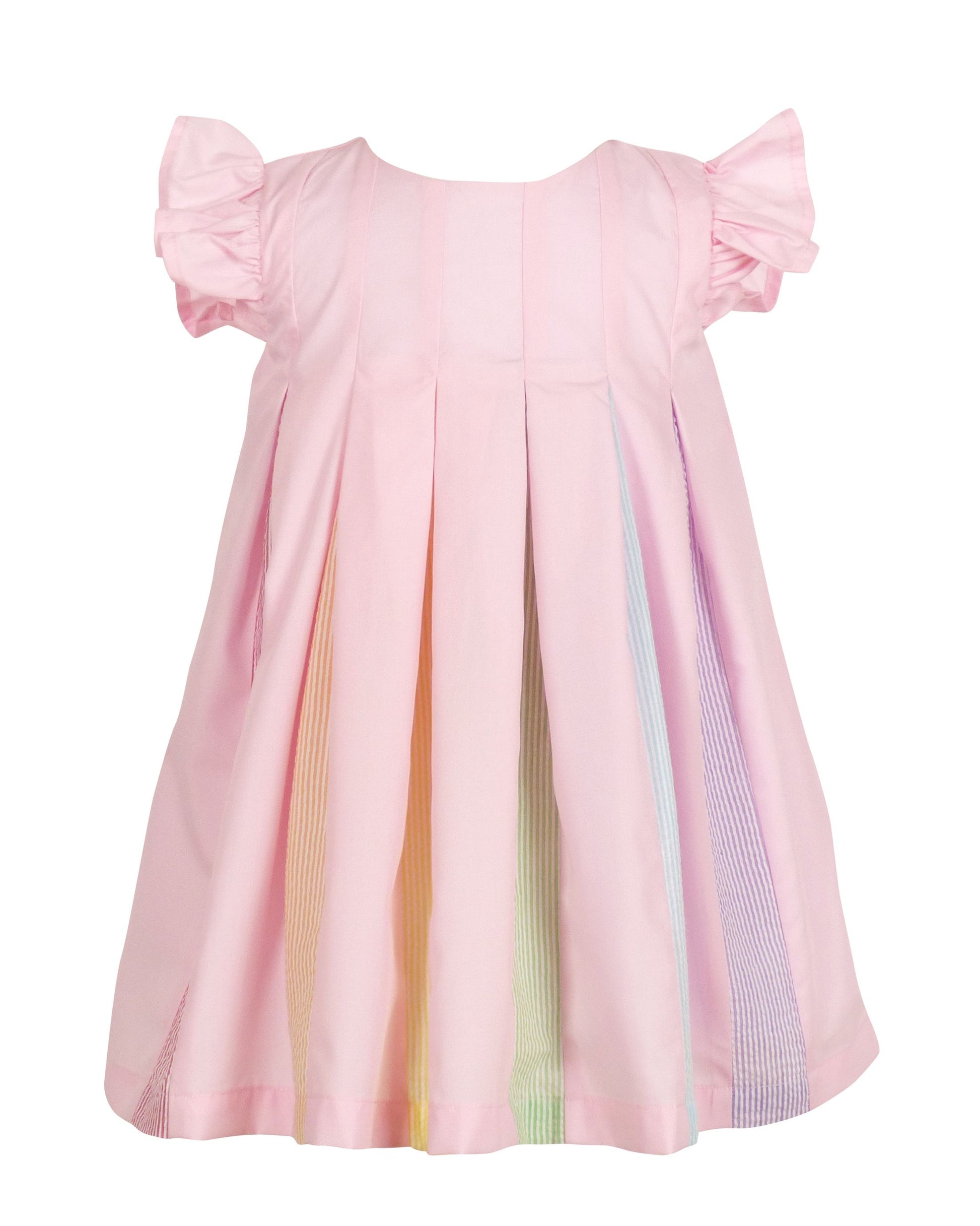 The Yellow Lamb Rainbow Dress- Pink