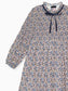 La Coqueta Blue Floral Raya Girl Smocked Dress