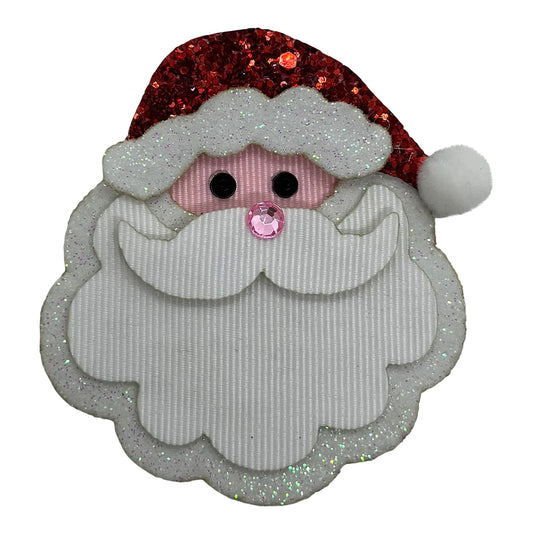 Bows For Belles Red Santa Hair Clip
