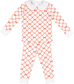 Sal and Pimenta Red Trellis Girl Pajama