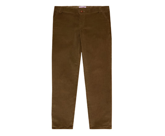 La Coqueta Biscuit Reinaldo Corduroy Boy Trousers