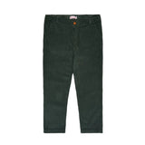 La Coqueta Olive Green Reinaldo Corduroy Boy Trousers