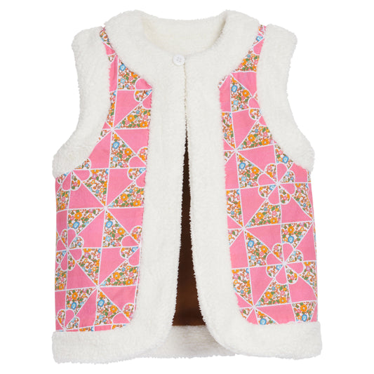 Reversible Vest- Petersham Patchwork