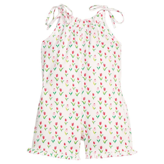 Little English Mimi Romper- Tulip Valley