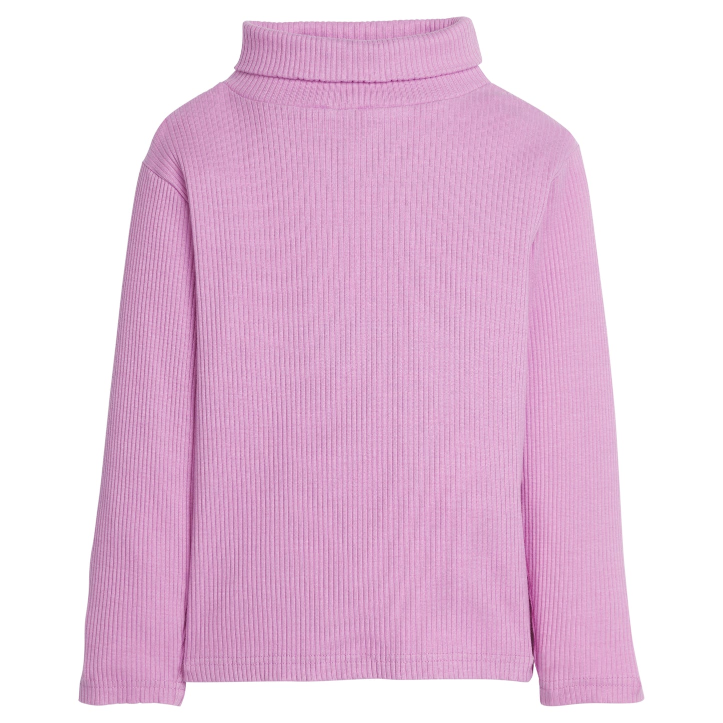 Bisby Ribbed Turtleneck- Petal