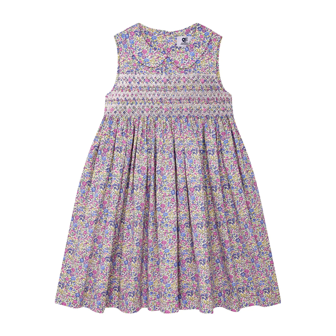 Question Everything Riva Smocked Dress