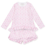 Lila and Hayes Rorie Girls' Short Set - Ballet and Bows