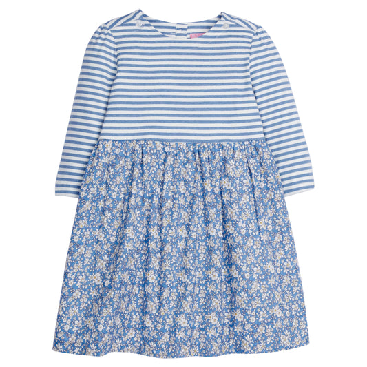 BISBY Rosie Dress - Roland Floral Blue