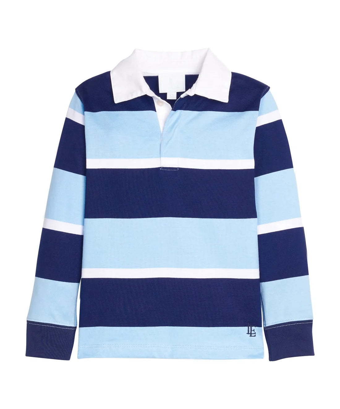 Little English Rugby Polo- Varsity Stripe