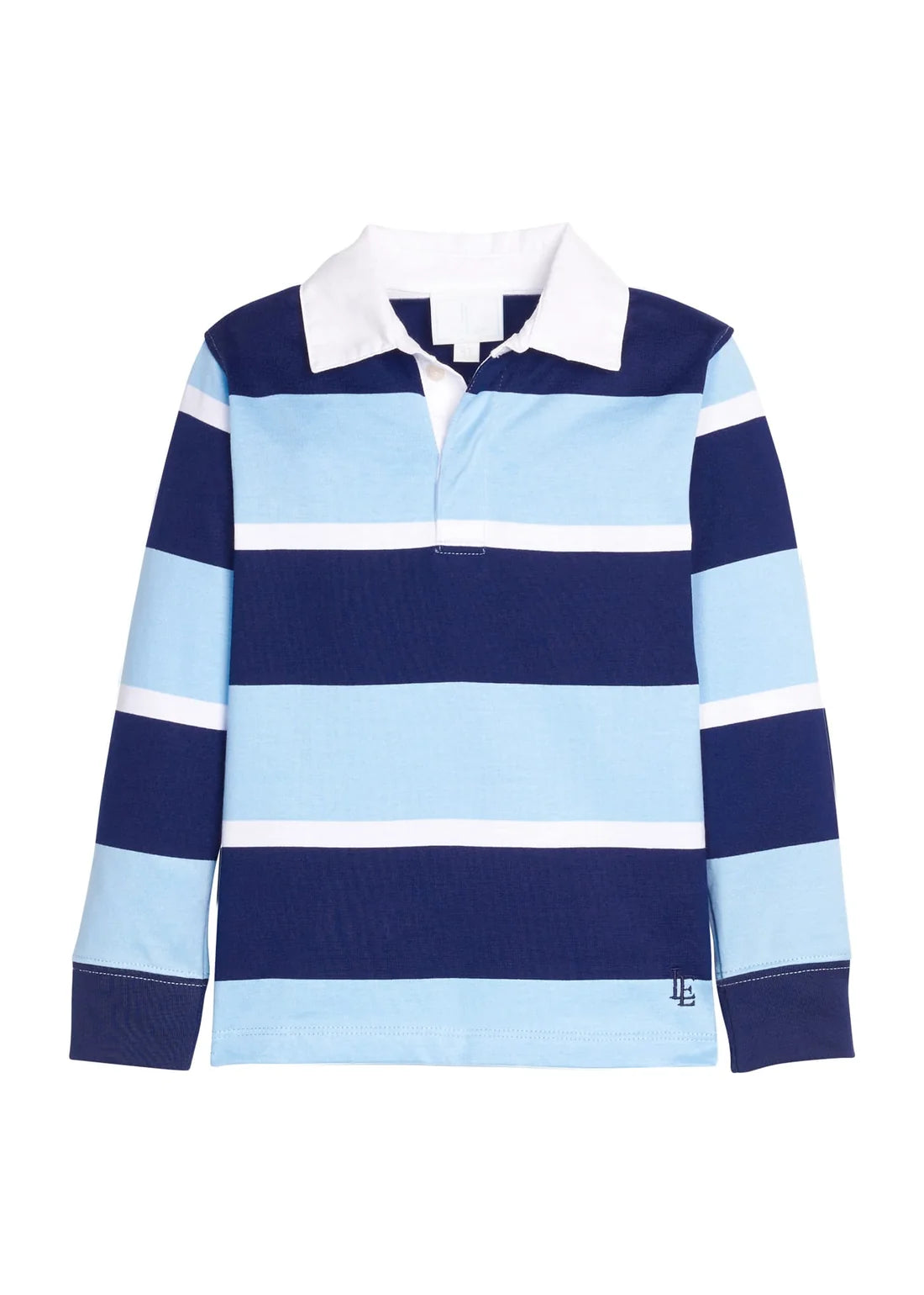 Little English Rugby Polo- Varsity Stripe
