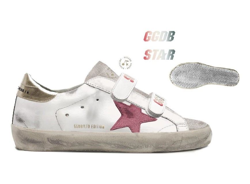 Bonpoint Golden Goose X Bonpoint Goldstar Shoe- Pink