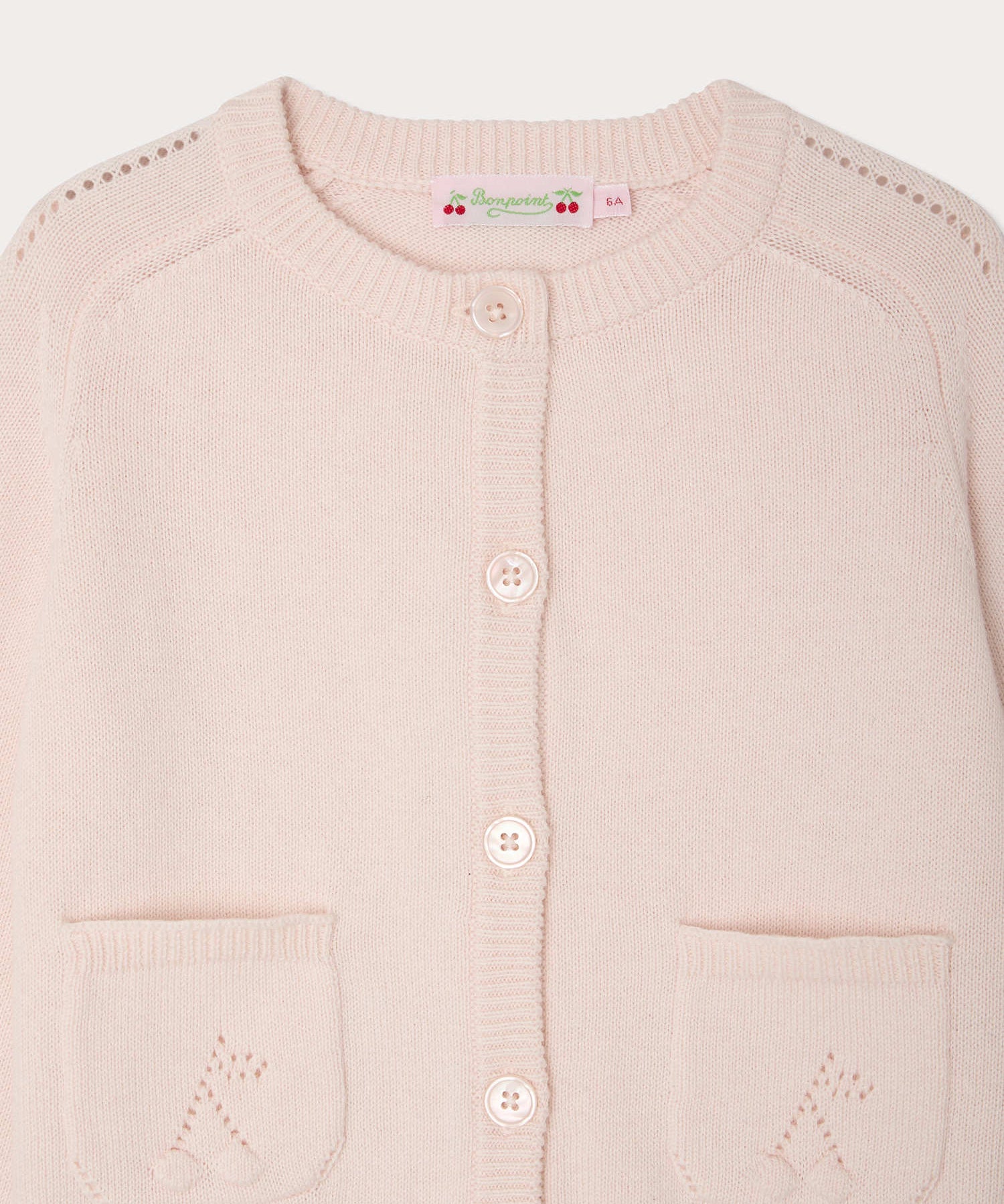 Petal Pink Elisea Cardigan