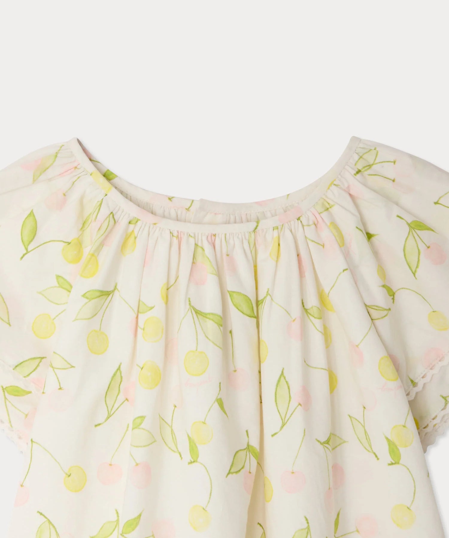 Smocked Salome Cherry Dress