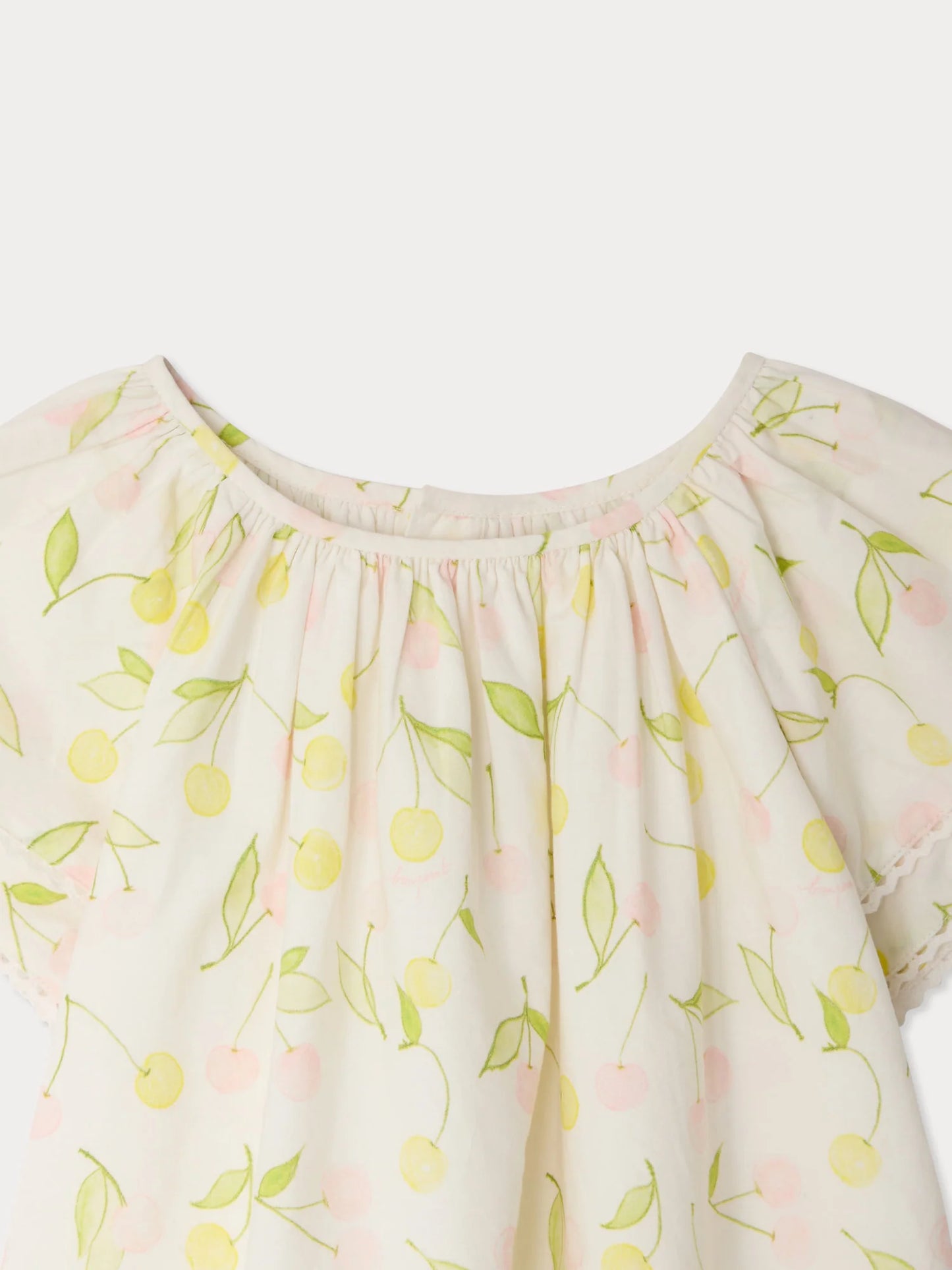 Smocked Salome Cherry Dress