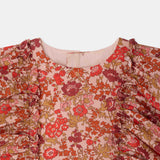 Lizzy Liberty Fabric Ruffle Dress