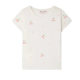 Bonpoint Lalcala Hand Embroidered Floral T-Shirt