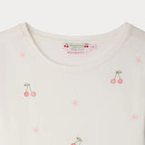 Lalcala Hand Embroidered Floral T-Shirt