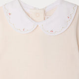 Cygne Hand Embroidered Cherries Bodysuit
