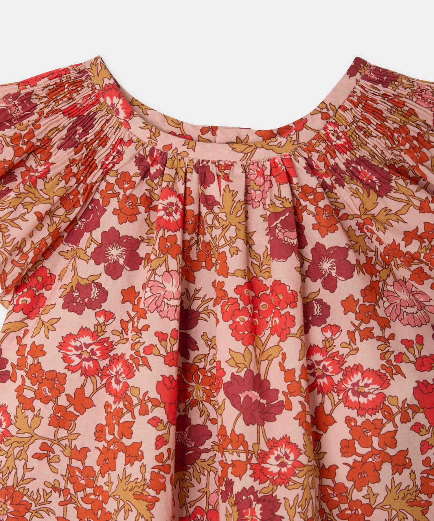 Bonpoint Carmella Smocked Liberty Dress
