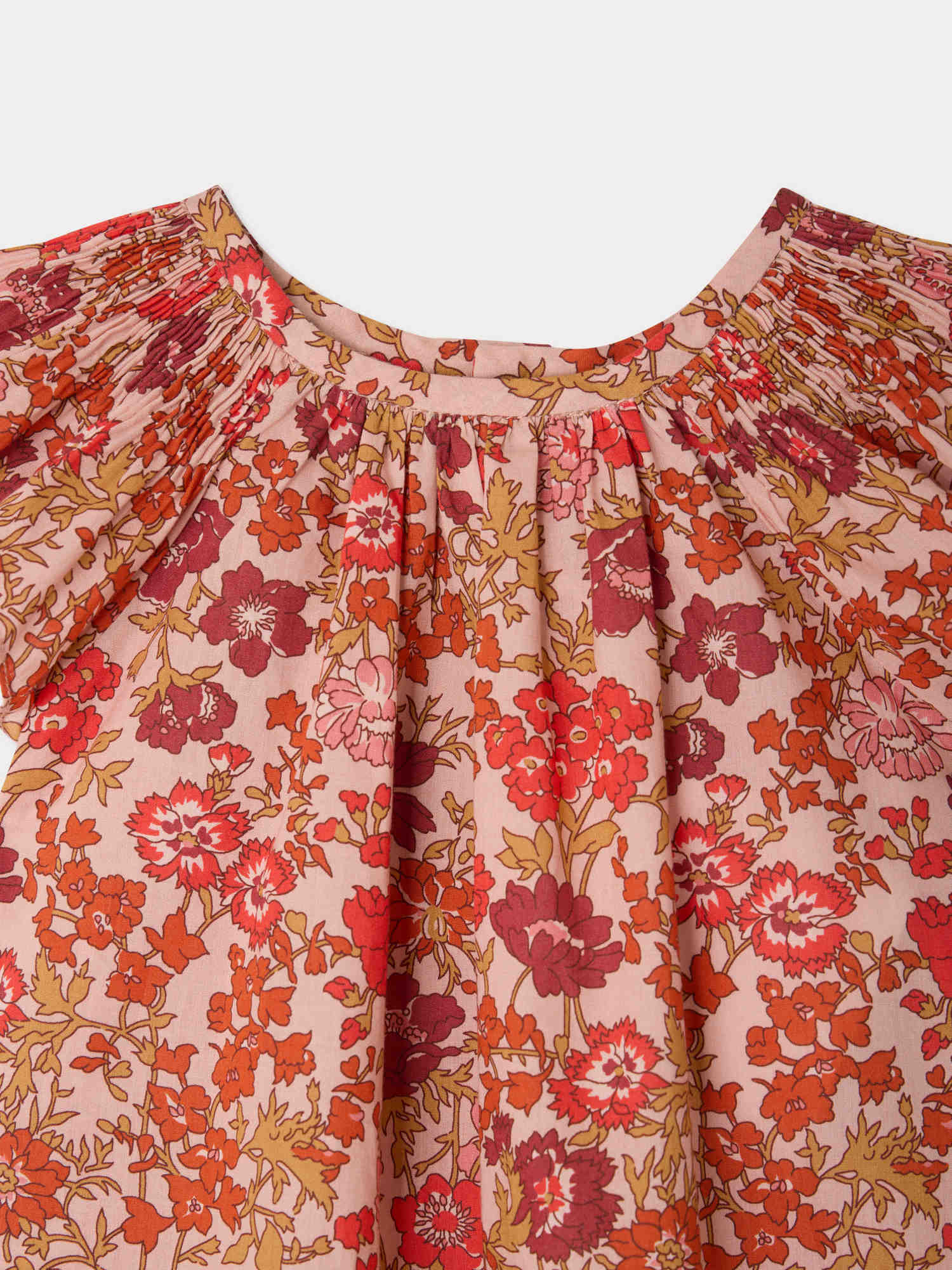 Bonpoint Carmella Smocked Liberty Dress