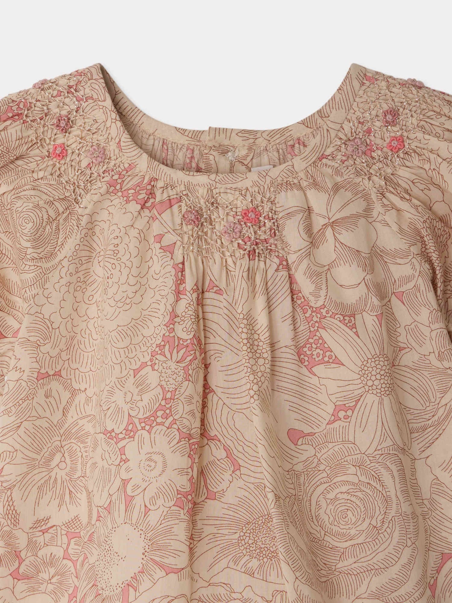 Lucia Smocked Liberty Dress Set