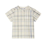 Bonpoint Cesari Checkered Collar Shirt
