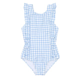 Minnow Oasis Gingham Ruffle One Piece