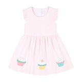 Florence Eiseman Seersucker Dress With Cupcakes