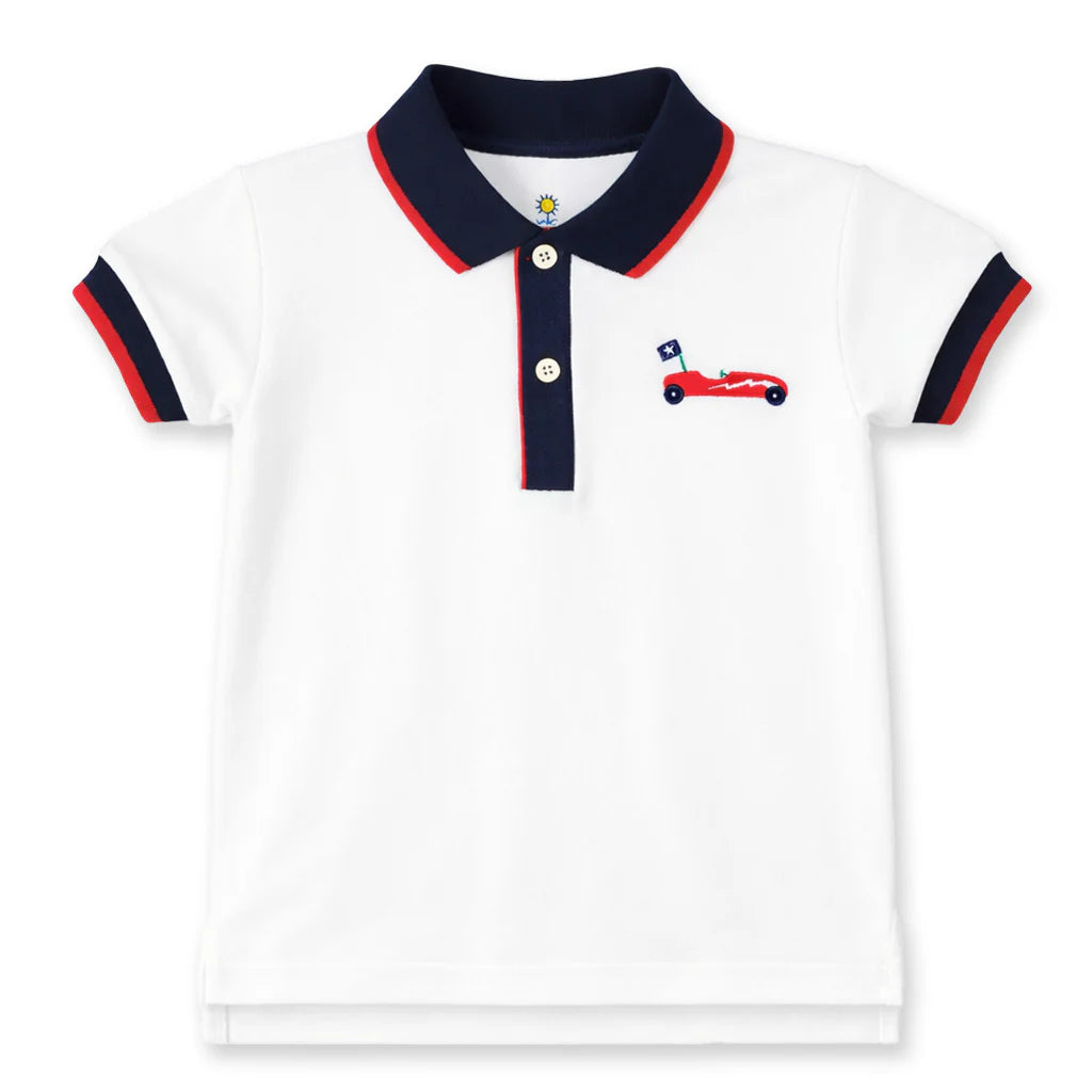 Florence Eiseman Knit Polo With Derby Car