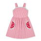 Florence Eiseman Check Seersucker Dress With Watermelon