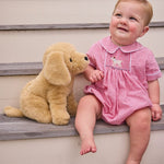 Little English Chest Smocked Bubble - Lab