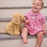 Little English Chest Smocked Bubble - Lab