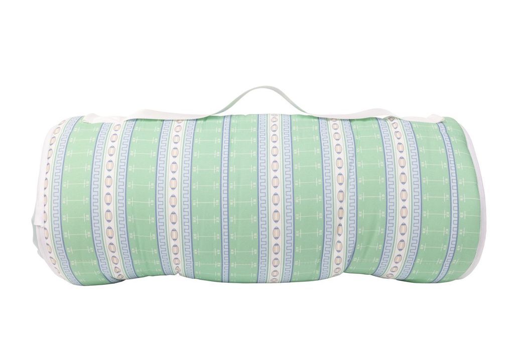 Apple of My Isla The Nap Mat- Football