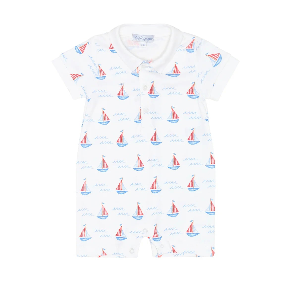 Nellapima Sailboats Romper