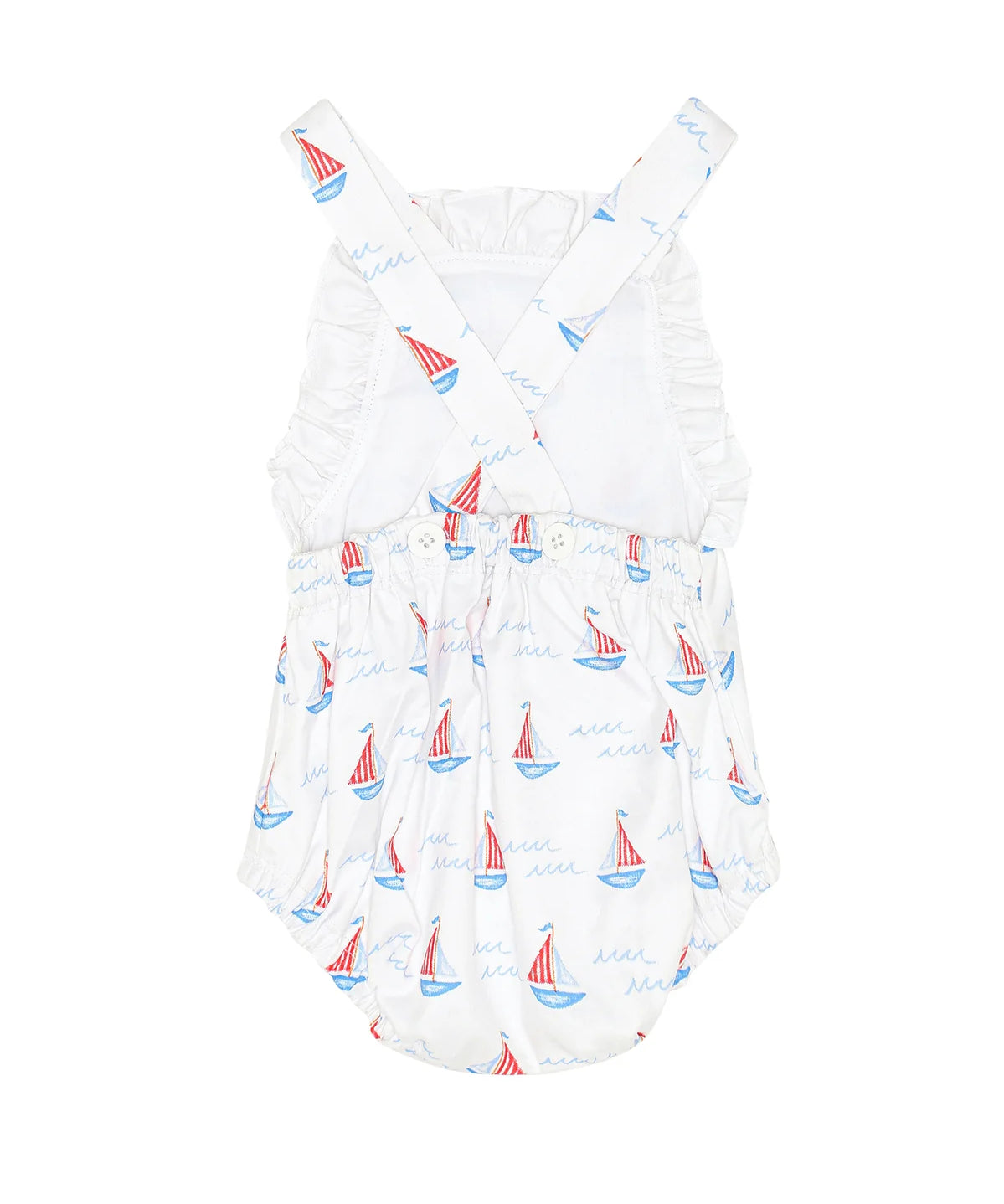 Sailboats Woven Summer Bubble