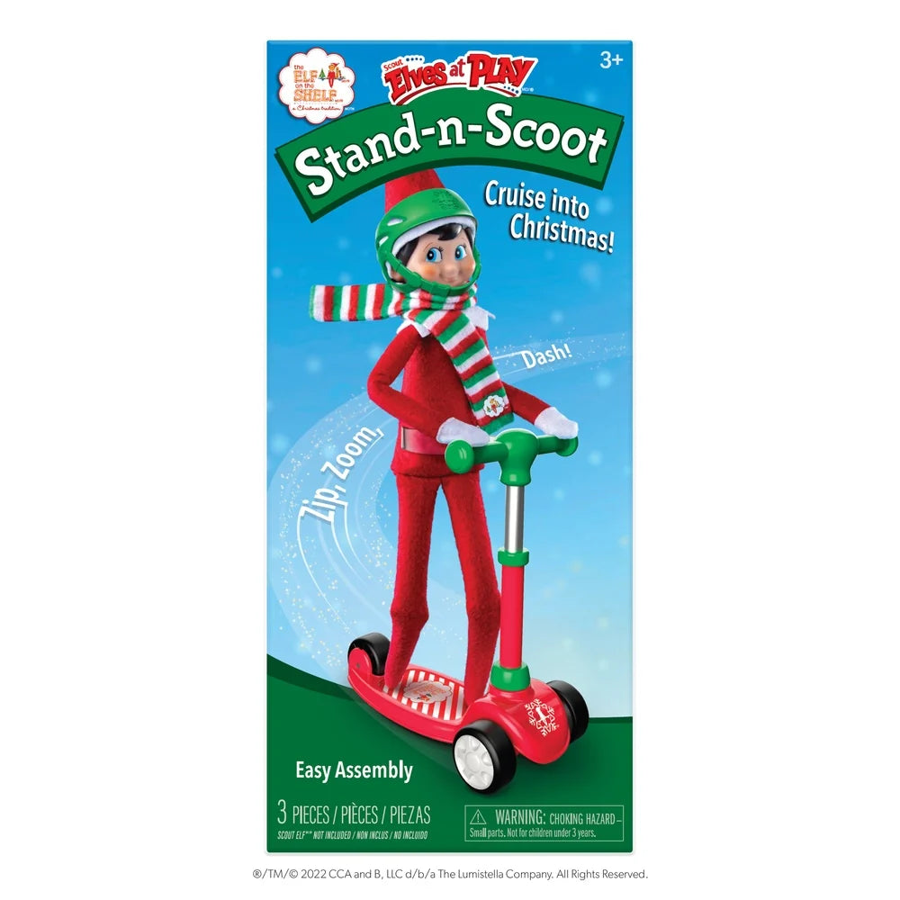 Elf on the Shelf Stand-n-Scoot