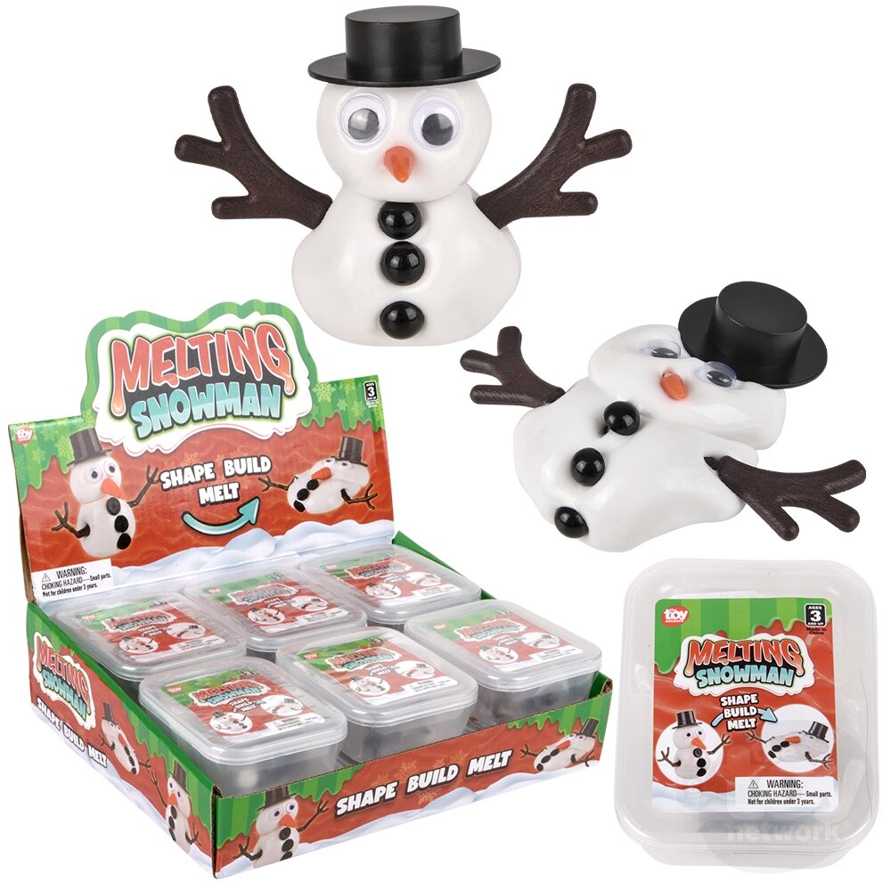 The Toy Network Melting Snowman