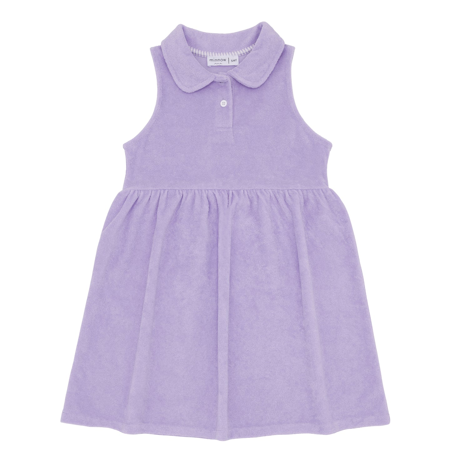 Minnow Lavender Breeze French Terry Tennis Dress