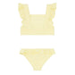 Minnow Banana Terry Square Neck Bikini