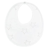 Nellapima Gray Stars Print Bib