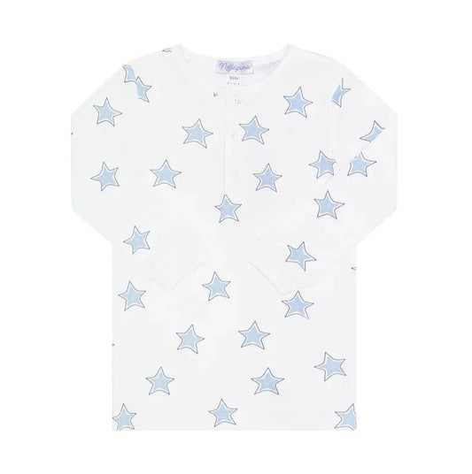 Nellapima Blue Stars Print Pajama