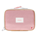 State Rodgers Lunch Box- Pink and Silver