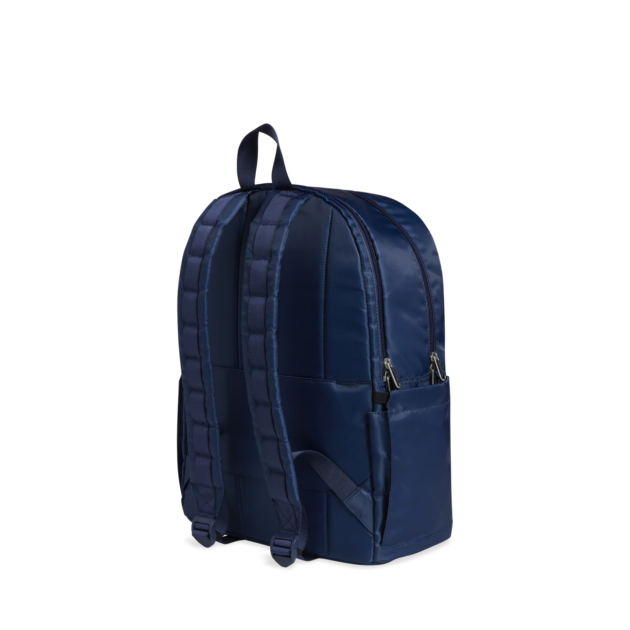State Kane Double Pocket Large Backpack- Blue Chevron